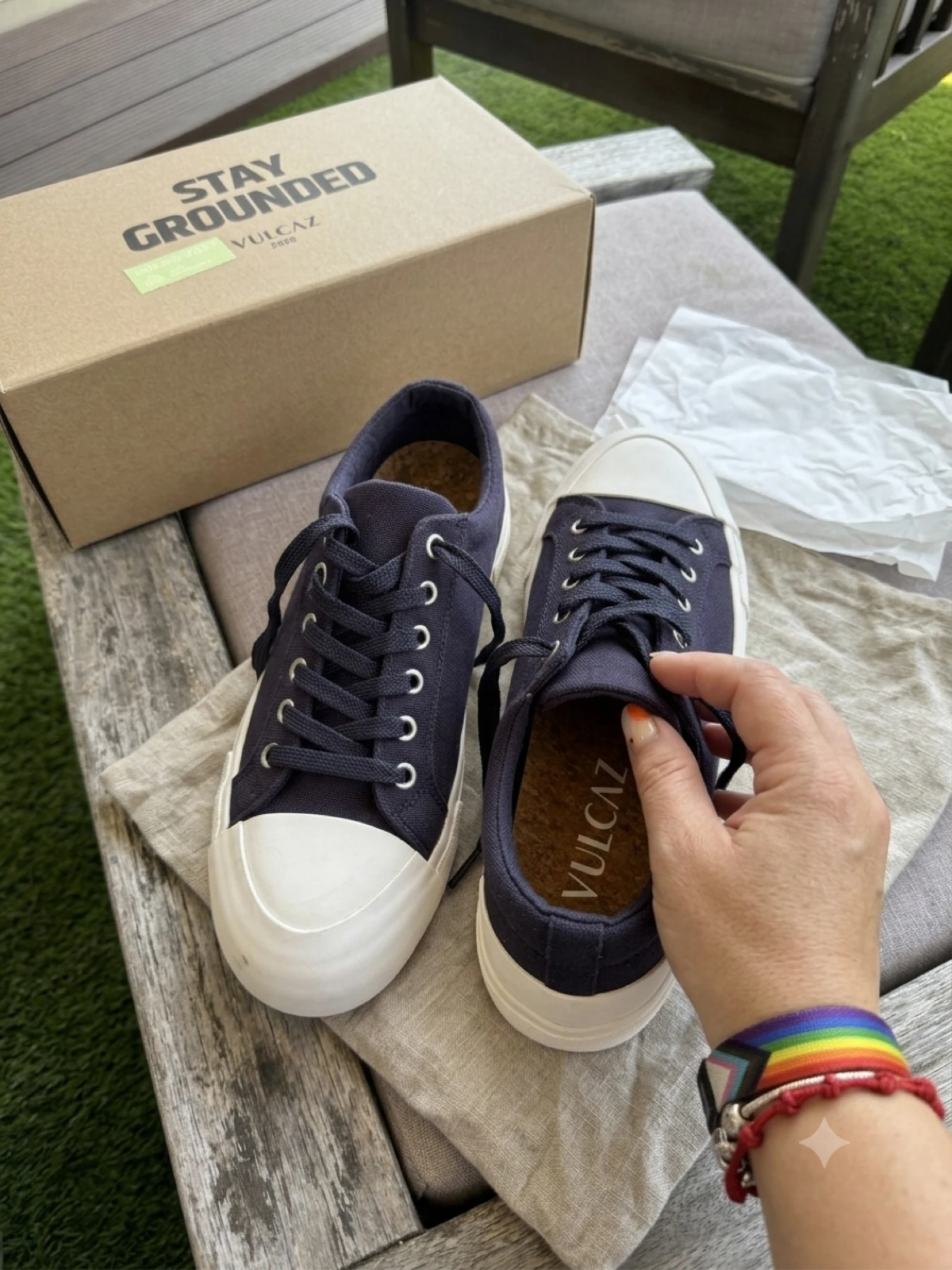 Zapatillas de lona Vulcaz (Talla 38)